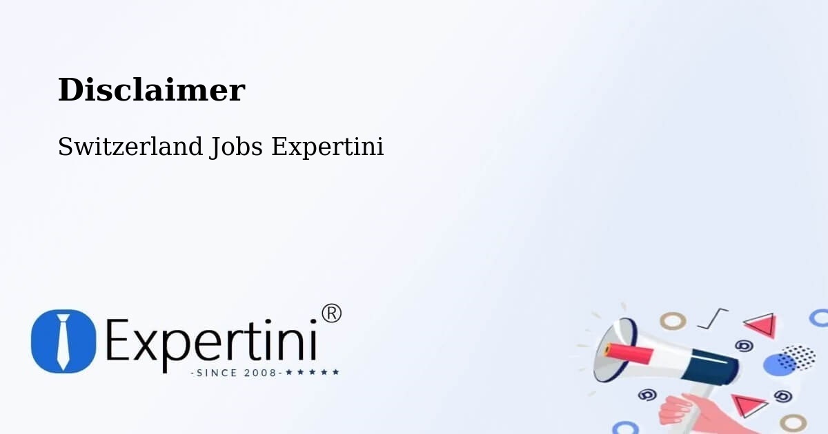 Disclaimer – Birsfelden - Switzerland Jobs Expertini
